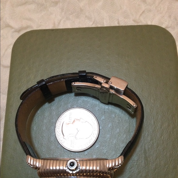 Judith Ripka Sterling and MOP Double Heart Watch - Picture 11 of 11